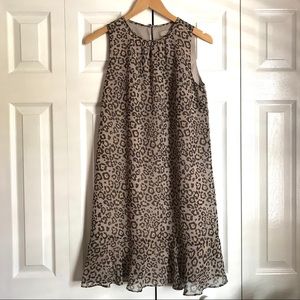 LOFT Animal Print Dress